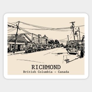 Richmond - British Columbia Sticker